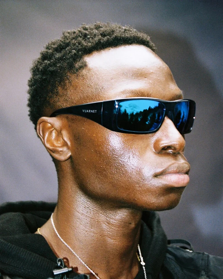 Gafas de sol Vuarnet VL220200061626 ALTITUDE 2202 VL2202 azul oscuro + gris polar PLZD Foto 3 de 4