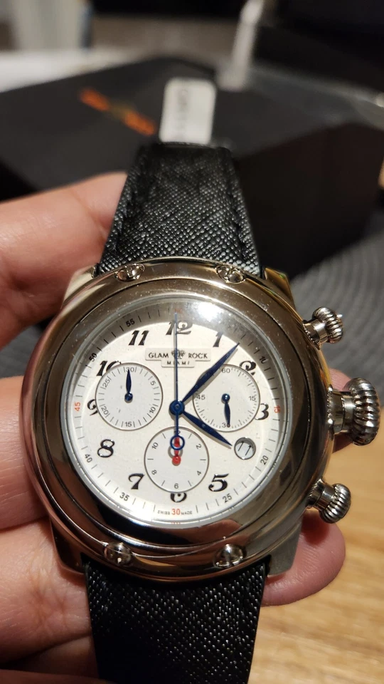 Reloj Glam Rock UNISEX Miami 46mm CRONÓGRAFO GR11127 Foto 2 de 4