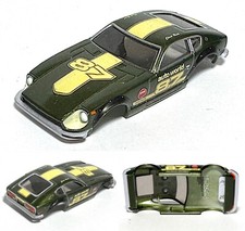 1pc 2022 Auto World Wide HO Slot Car AFX X-Traction DATSUN 240z BODY-ONLY OLIVE