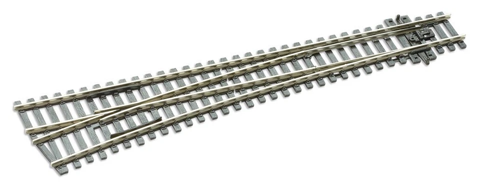 PECO SL-E89 Aiguillage Grand Rayon (1524mm) Gauche Électrique Code100