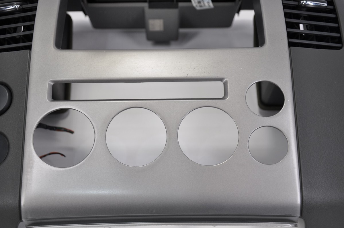 2005-2007 Nissan Pathfinder Center Dash Radio-Climate Control Trim