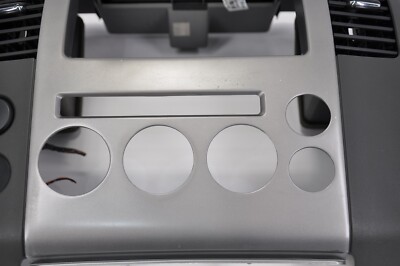 2005-2007 Nissan Pathfinder Center Dash Radio-Climate Control Trim