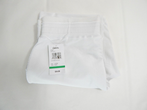 Pantalone donna Cabela's blu damigella Belle taglia large bianco nuovo - Foto 4 di 5