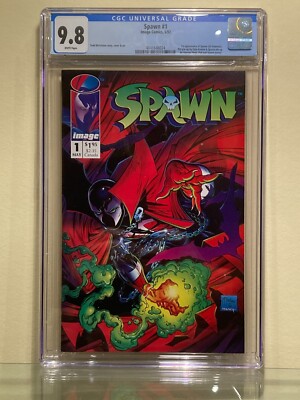 Spawn 1 (1992) - Image Comics Key 1st Spawn - CGC 9.8 NM/MT