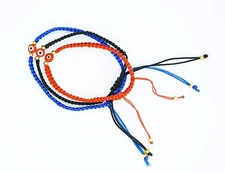 Evil Eye Red Mexican str Kabbalah Bracelet Nazar Bead Good Luck Charm Protection