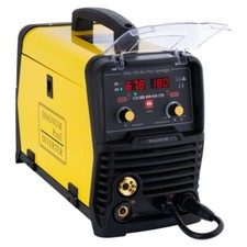 Saldatrice inverter MIG 199 ALLUMINIO IMPULSO SINERGIA MMA/MIG/MAG/WIG DC lift/FLUX/LED
