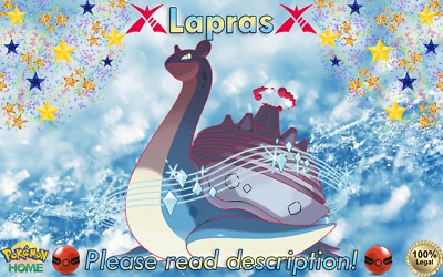  Winter 2020 World Hobby Fair Gigantamax Lapras EVENT 6IV Sw/Sh HOME  Legal