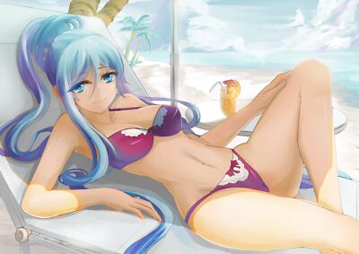 Anime girls legs aoki hagane no arpeggio Playmat Game Mat Desk