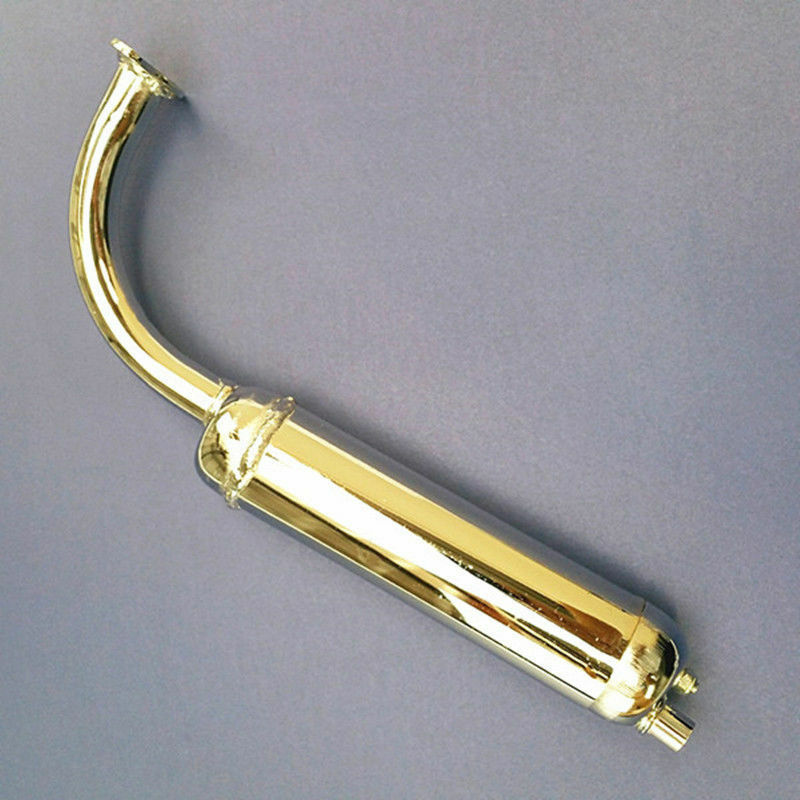 Motorised Exhaust Pipe Muffler 48cc 66cc 70cc 80cc Motorized Bicycle