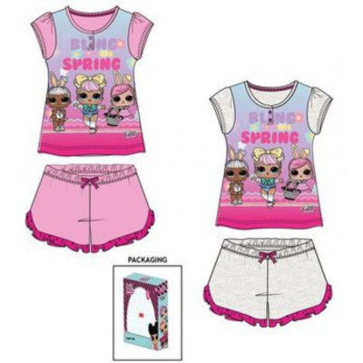 LOL Schlafanzug in Geschenkbox 2tg Pyjama Nachtwäsche 110 116 122 128 134 140 cm