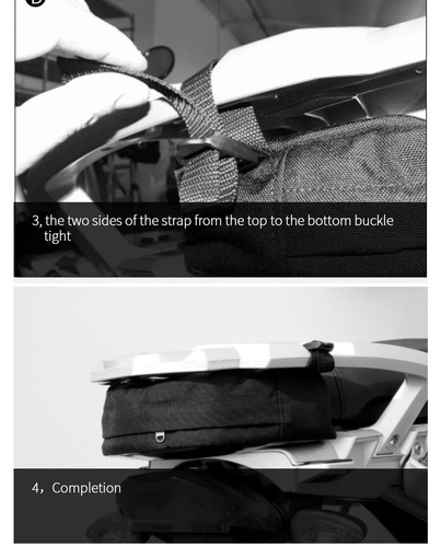 Motorcycle Repair Tool Bag Luggage Rack bags Tail Bag For BMW R1200GS 2004-2012 - Bild 14 von 20