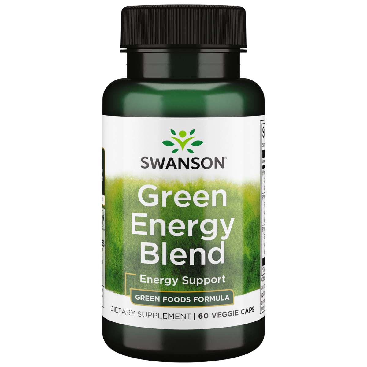 Swanson Green Energy Blend 60 растительных капсул