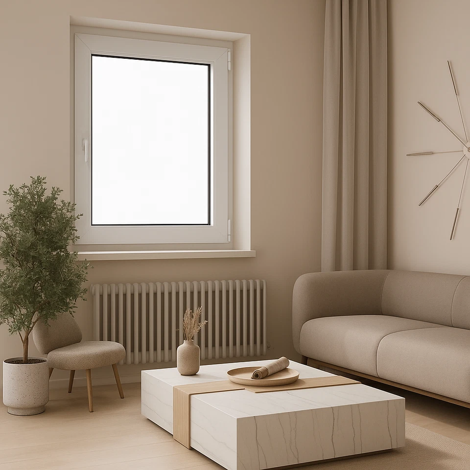 Kunststoff Fenster Kellerfenster 2-fach Weiß Dreh Kipp PREMIUM - ALLE Größen - Bild 3 von 4