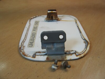 Nissan 300ZX Gas Fuel Door White OEM D | Genuine OEM | Metal