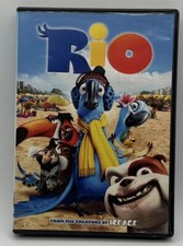 Rio DVD 2011 Widescreen George Lopez Jesse Eisenberg Anne Hathaway 2011
