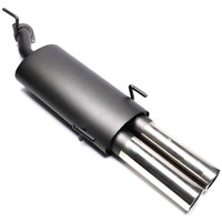 Sport-Auspuff + Abe! Endrohr: 2X76Mm Opel Vectra B J96