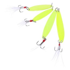 4 Pcs Glow in The Dark Fishing Lure Bait Accessories Floating Lures