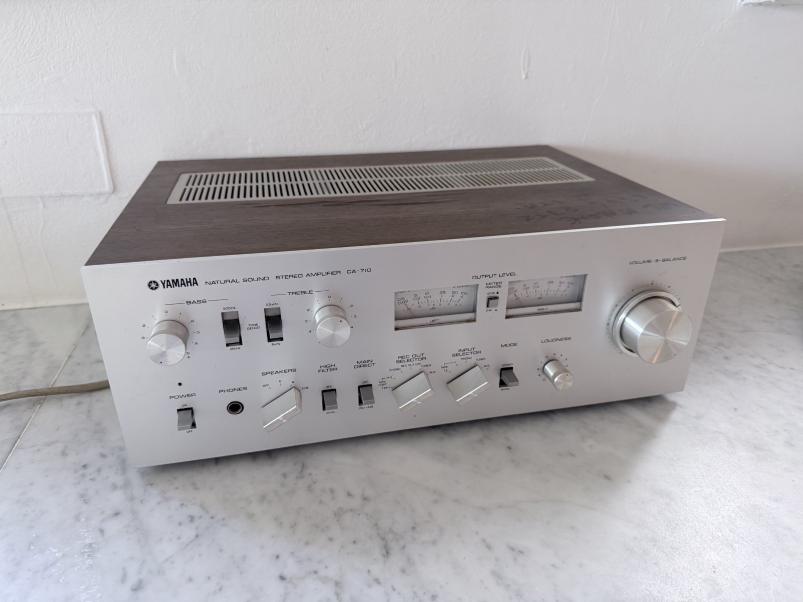 Yamaha CA-710 vintage audio equipment - eBay listing photo 3