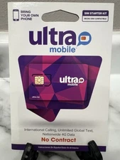 Ultra Mobile Micro/Regular SIM card for Unlocked Phones No Contract 4G Data