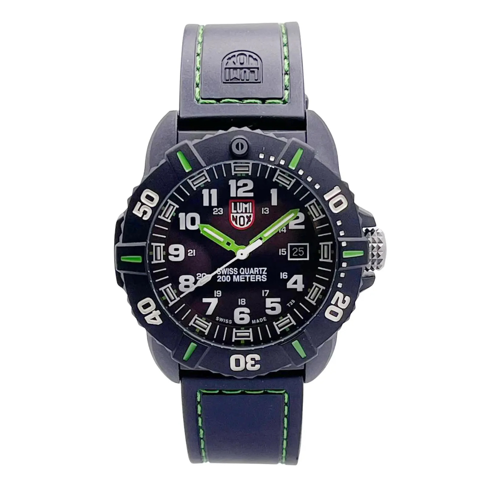 Luminox Coronado 3020 Series 44mm Carbon Black Dial Quartz Mens Watch XS.3037