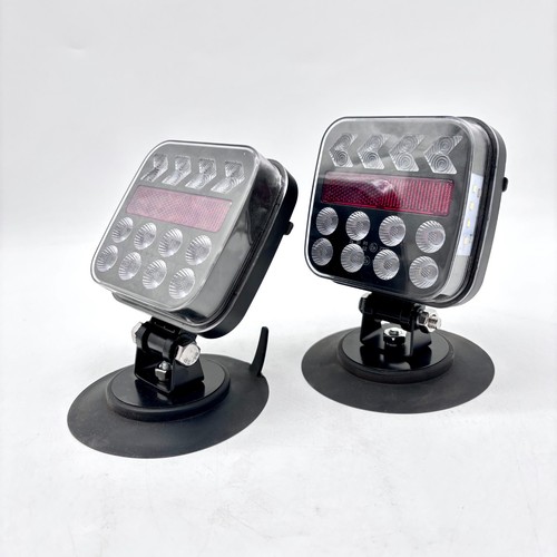 Magnetic Wireless Trailer Lights Kit 100% Cable Free