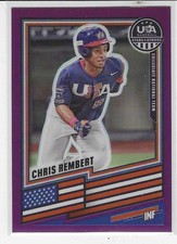 2026 Chris Rembert 2026 Panini Stars & Stripes Prizm Purple 154/199 #86