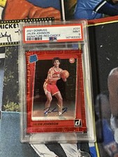 2021-22 Panini Donruss Jalen Johnson Rated Rookie Red Choice /99 Auto SSP #231