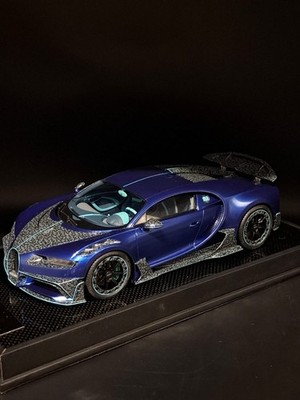 Bugatti Chiron Mansory Centuria (Sapphire Blue) [Timothy & Pierre] 1:18 scale