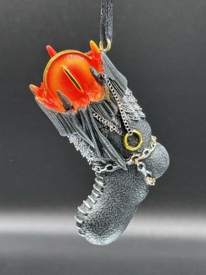 Herr der Ringe Sauron Strumpf hängende Ornament 6,5 cm