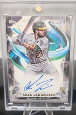 2023 Topps Inception Rookie & Emerging Stars Autographs Shea Langeliers 132/249
