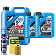 Motor�l 5W30 LIQUI MOLY Longtime High Tech 7L +MANN �lfilter +Sp�lung