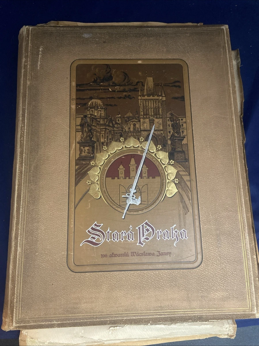25+ Hardcover Antiquarian & Collectible Books in Czech for sale