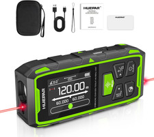 Bilateral Laser Distance Measure Tool, Digital Laser Room Measure Devices with L