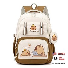 Capybara Backpack - Cute Cartoon Bag with Coin Purse - Funny