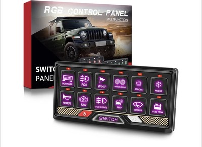 12 Gang RGB Control Panel