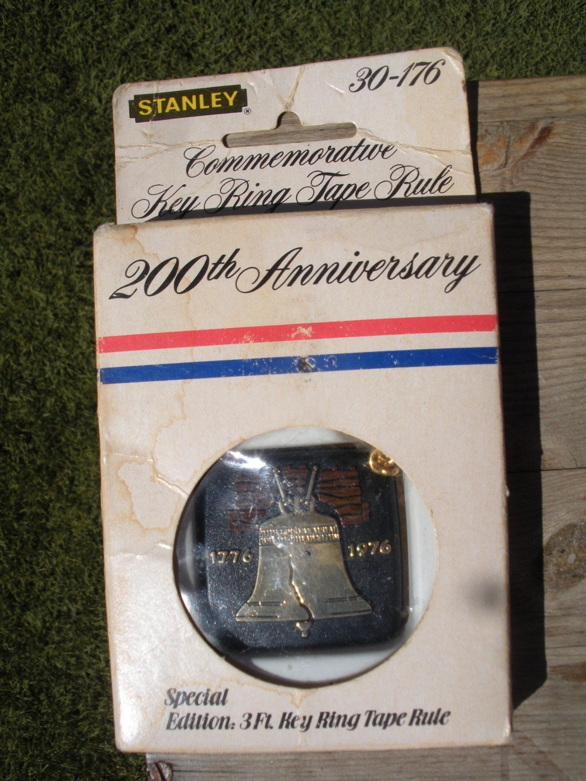 NOS VINTAGE Stanley 200th Anniversary Liberty Bell 3' Tape M