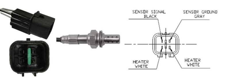 Intermotor Oxygen Sensor For Kia Sorento 2002-2011 64800 LLB767 LEB5230