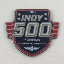 2026 Indianapolis 500 Event Logo Lapel Pin 110TH Running IMS Collector Souvenir