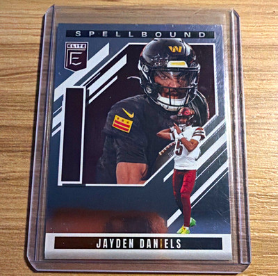 Panini 2025 Donruss Elite Jayden Daniels Spellbound Insert #11 11/799