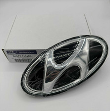 Front Bumper Grille Emblem Fit For Hyundai Sonata 22019 2018 Oem 86310 G8100