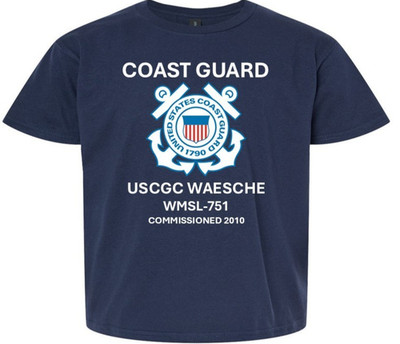 USCGC WAESCHE  WMSL-751*COMMISIONED 2010*USCG OFFICIALLY LICENSED
