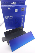 Soporte de consola vertical Sony PlayStation 2 SCPH-10040 U FAT - azul negro OEM PS2