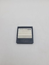 Nintendo Gamecube Memory Card 251 DOL -014 - Black - Tested - Fast Ship