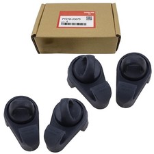 4Pcs Black Truck Bed Tie Down Hooks Deck Rail for 2005~2021 Toyota Tacoma Tundra