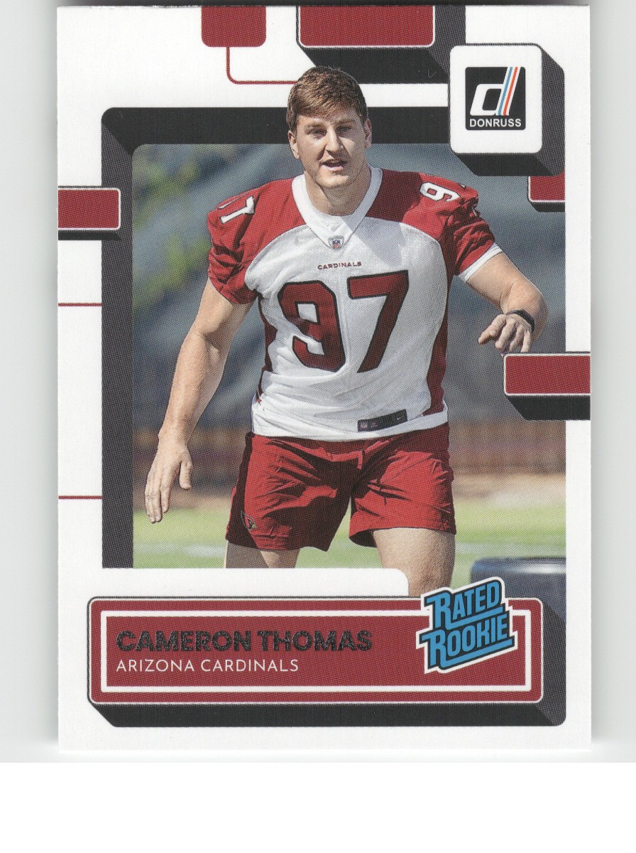 2022 Donruss #389 Cameron Thomas Blue Press Proof