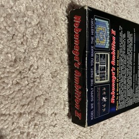 NES Nintendo Nobunaga&rsquo;s Ambition II Box Only Good Shape! Rare