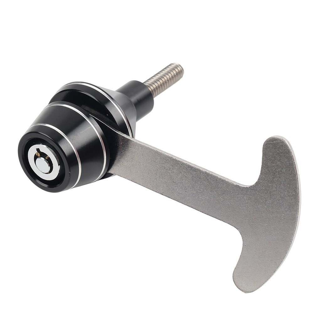 Motorcycle Anti Theft CNC Aluminum Handlebar Helmet Lock for