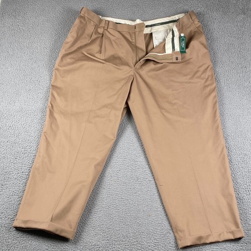 Nuevo L.L. Pantalones Chinos Bean Comfort Cintura Para Hombre 46x27 Beige Causal Formal - Imagen 2 de 9