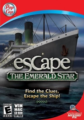 Escape: The Emerald Star - Windows Mac PC CD-ROM Hidden Object Computer Game