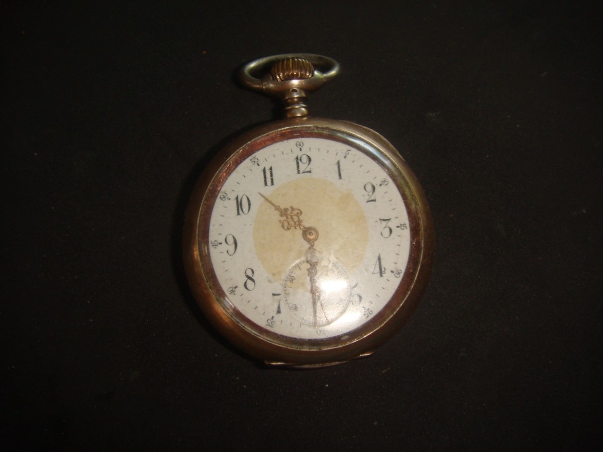 Vintage IWC Solid Silver Pocket Watch & Movement